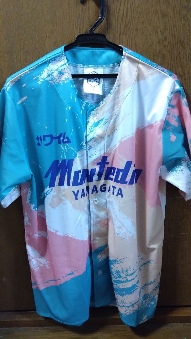 【非売品】希少 モンテディオ山形 サイン入りベースボールシャツ
