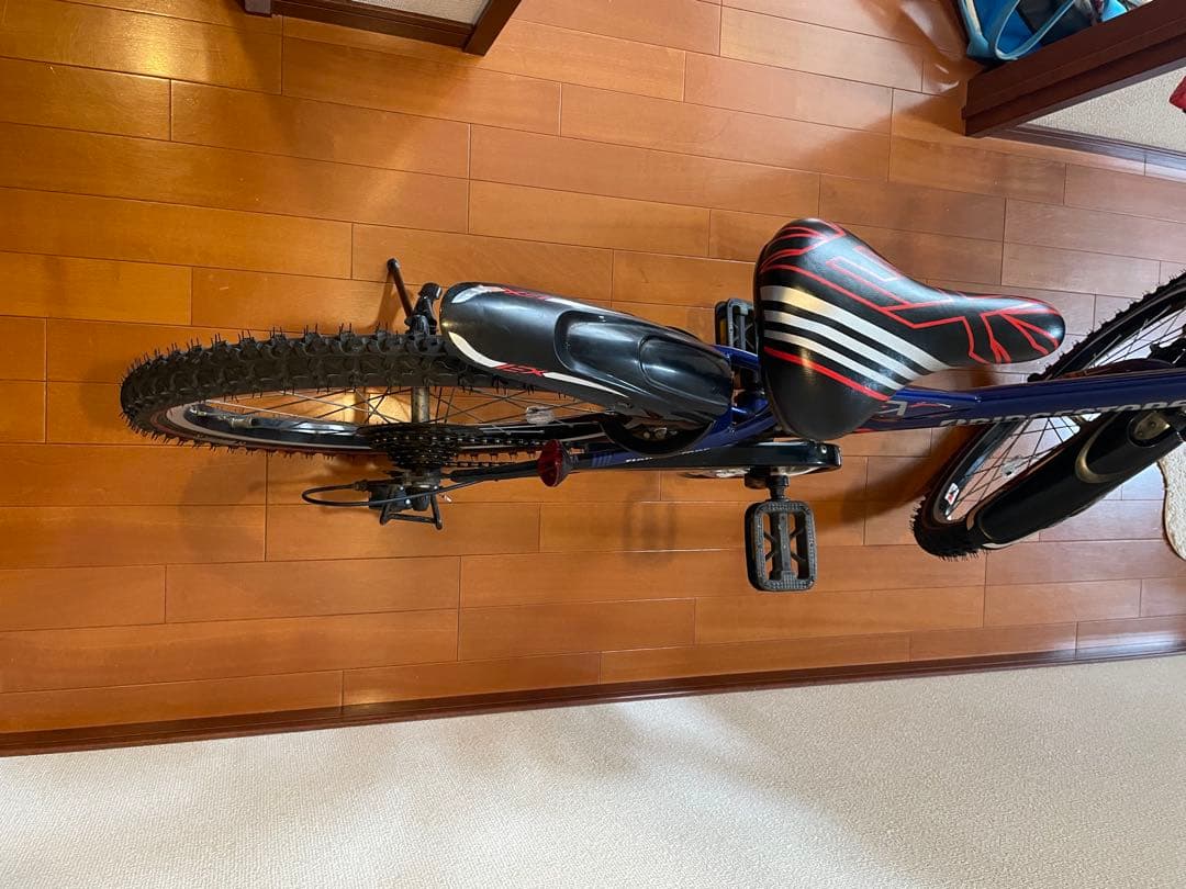子供用自転車 青 ブリヂストン22インチ　手渡しか着払いで