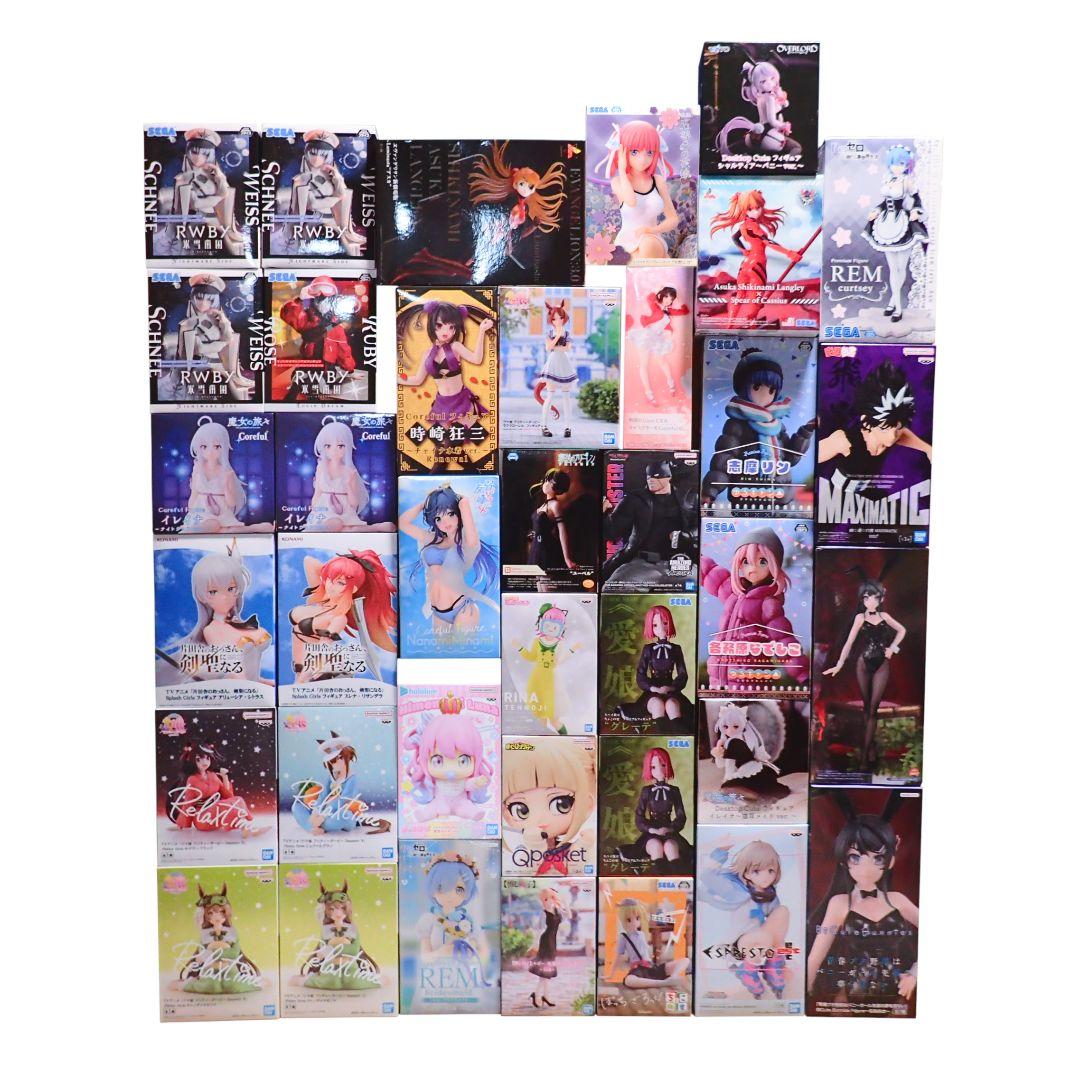 プライズ まとめ売り 38個 フィギュア エヴァンゲリオン ヒロアカ ぼざろ 等