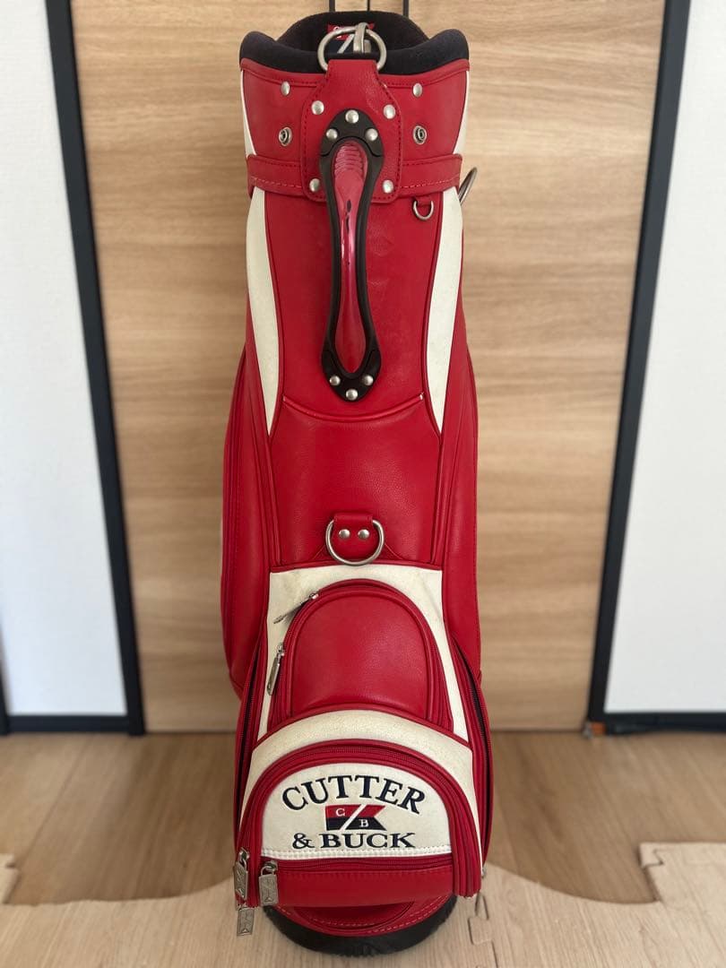CUTTER & BUCK ゴルフバッグ レッド