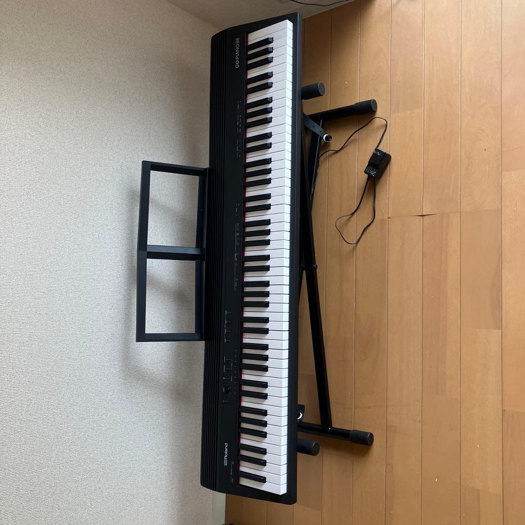 Roland 電子ピアノ 黒 go88