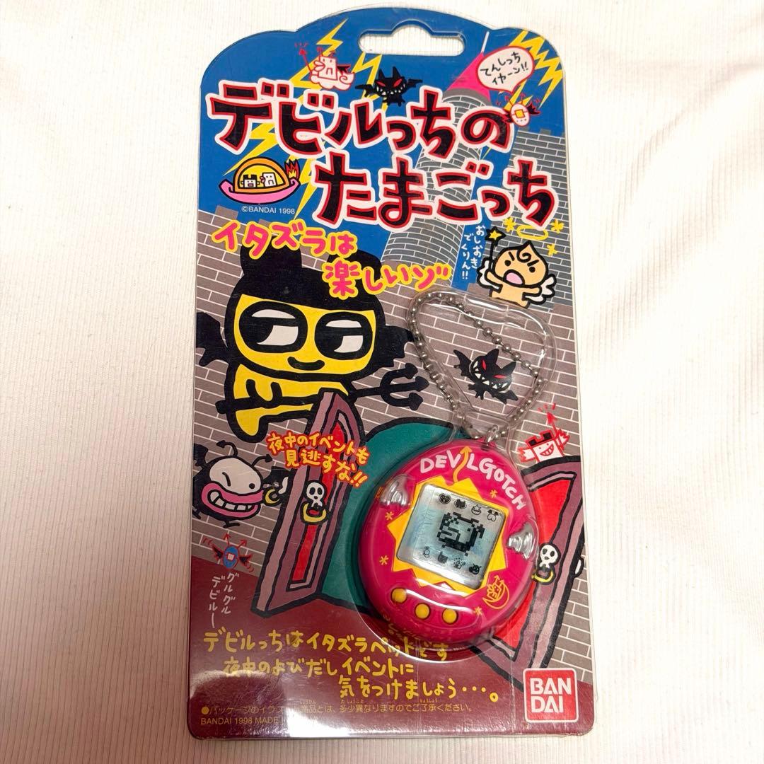 バンダイ　デビルっちのたまごっち　ピンク