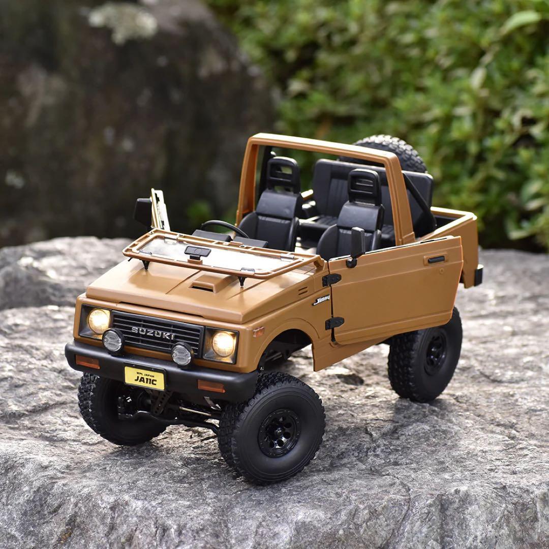 WPL JAPAN スズキ ジムニー(JA11C) C74-1 RTR　ブラウン
