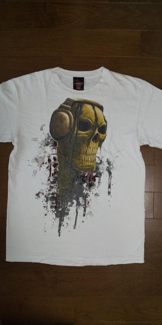 バンドTシャツ KORN コーン 2010 TOUR 白 Lサイズ 古着
