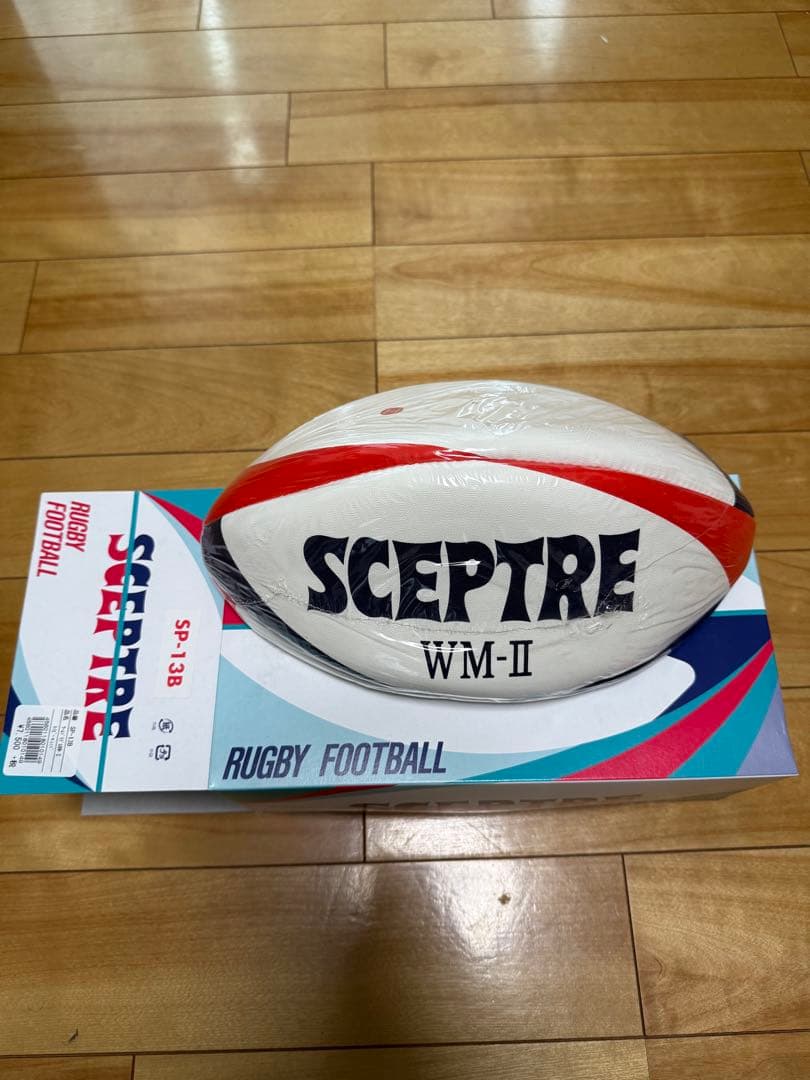 ラストです【新品2球】セプター SCEPTRE ラグビーボール 5号球