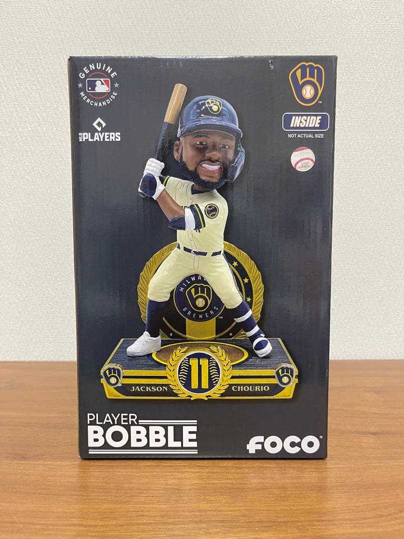 新品未開封　ジャクソン・チョーリオ　ブルワーズ ボブルヘッド foco 大谷翔平