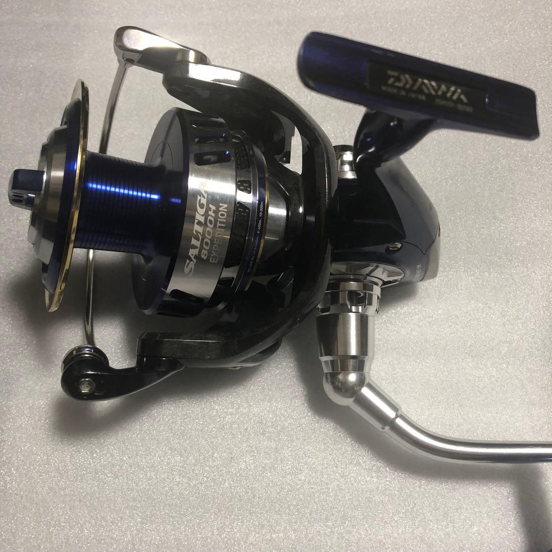 【SLPオーバーホール済】ダイワ　14 ソルティガエクスペディション　8000H