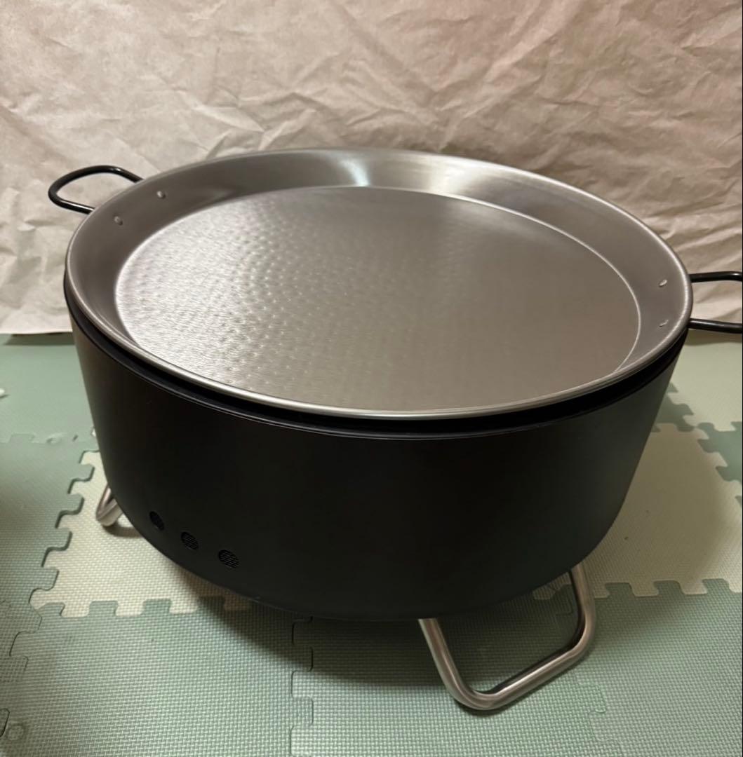 Revolver Firepit BBQグリル　バーベキュー　パエリアパン付き