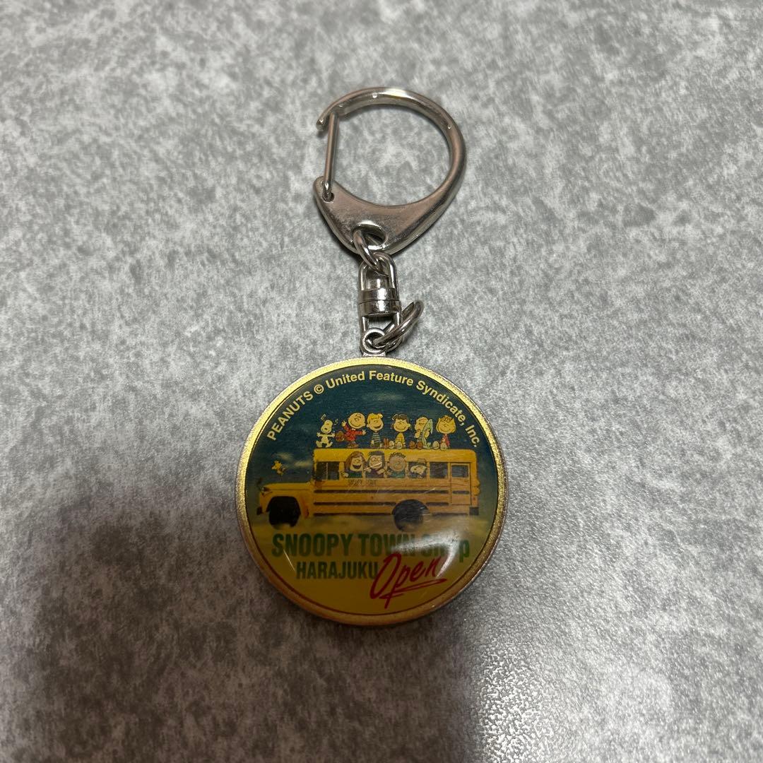 レトロ　激レア　SNOOPY TOWN Shop 原宿　オープン記念キーホルダー