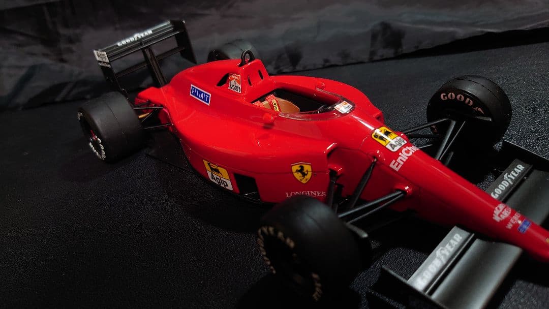 タミヤ 1/20 フェラーリ 639 1988 TEST R.モレノ 完成品