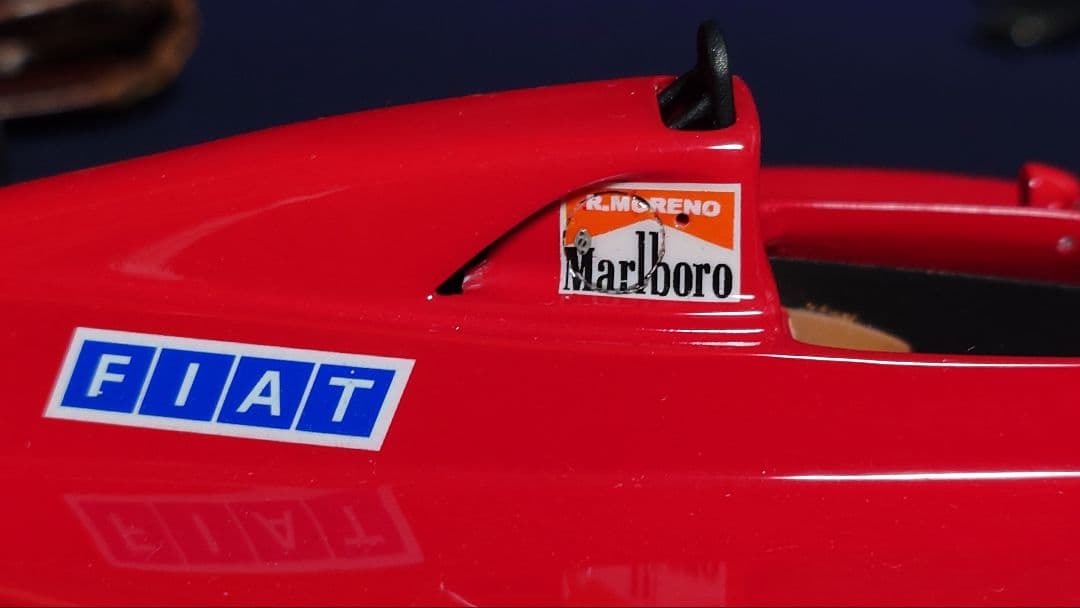 タミヤ 1/20 フェラーリ 639 1988 TEST R.モレノ 完成品