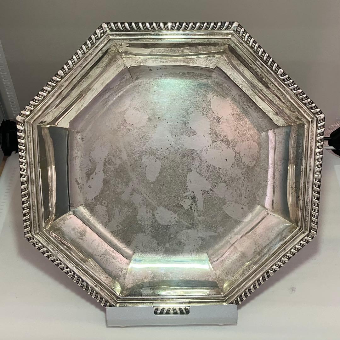 銀製品 STERLINGの刻印有 453g TANE製 シルバープレート