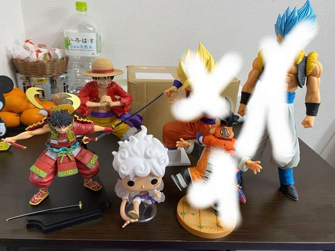 ワンピース ルフィサムライフィギュア　ドラゴンボールフィギュア