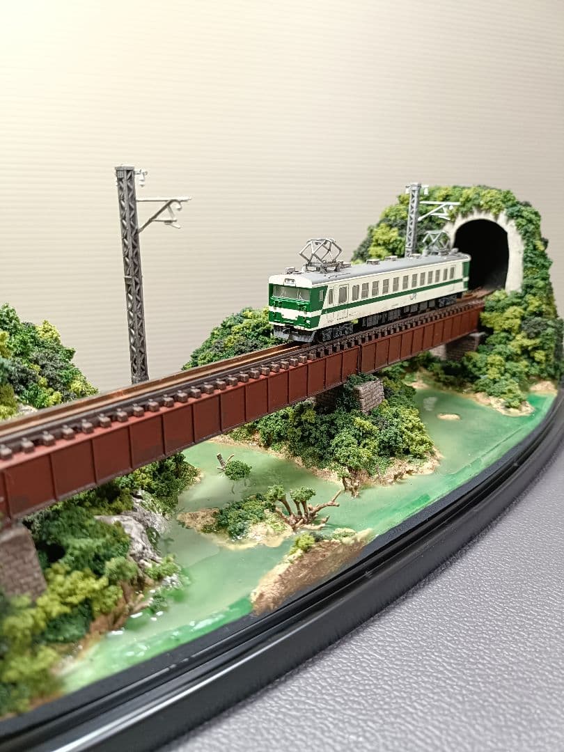 No.48鉄道Nゲージジオラマ車両付き