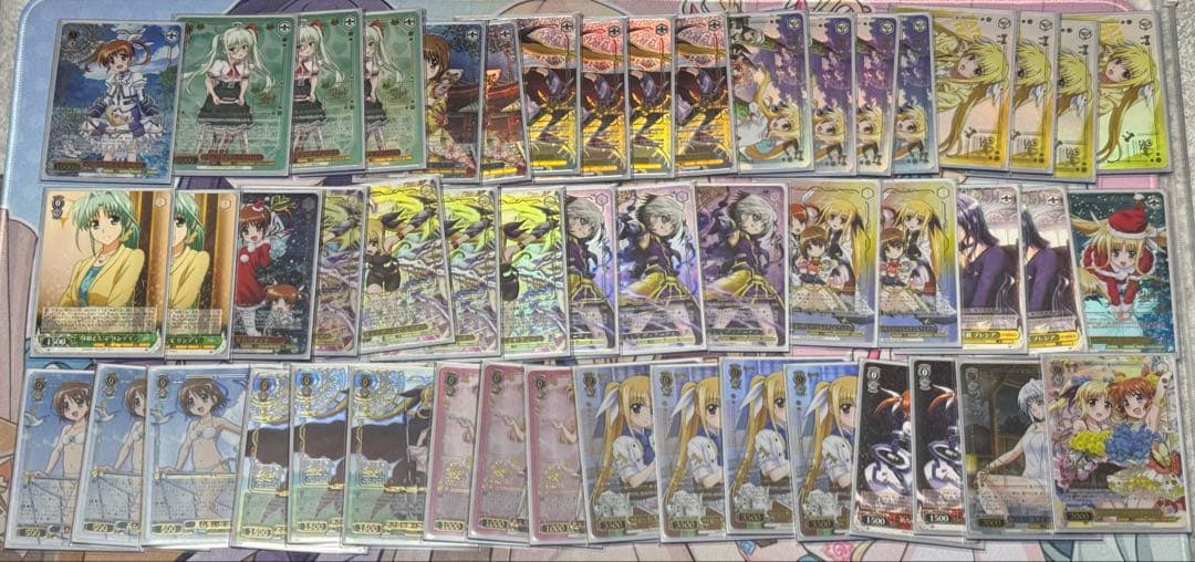 ヴァイス　なのは　フェイト軸　8枝　調整パーツ付き　foil多め