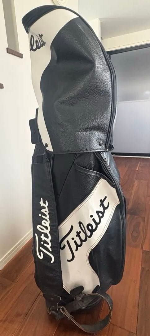 Titleist キャディバッグ 黒白