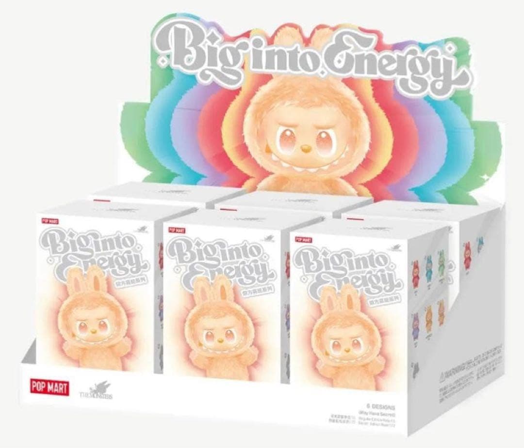 ポップマートLABUBU THE MONSTERS Big into Energ