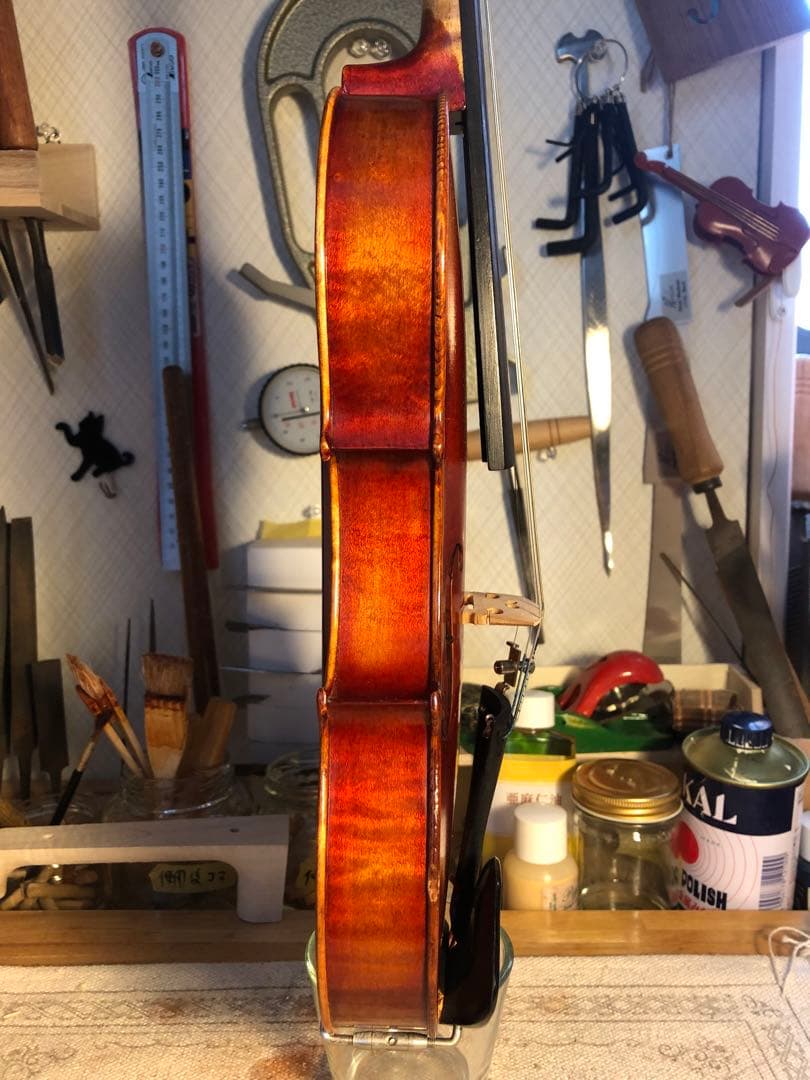 【駒&魂柱調整済】Suzuki分数バイオリンNo360 1/4 1978