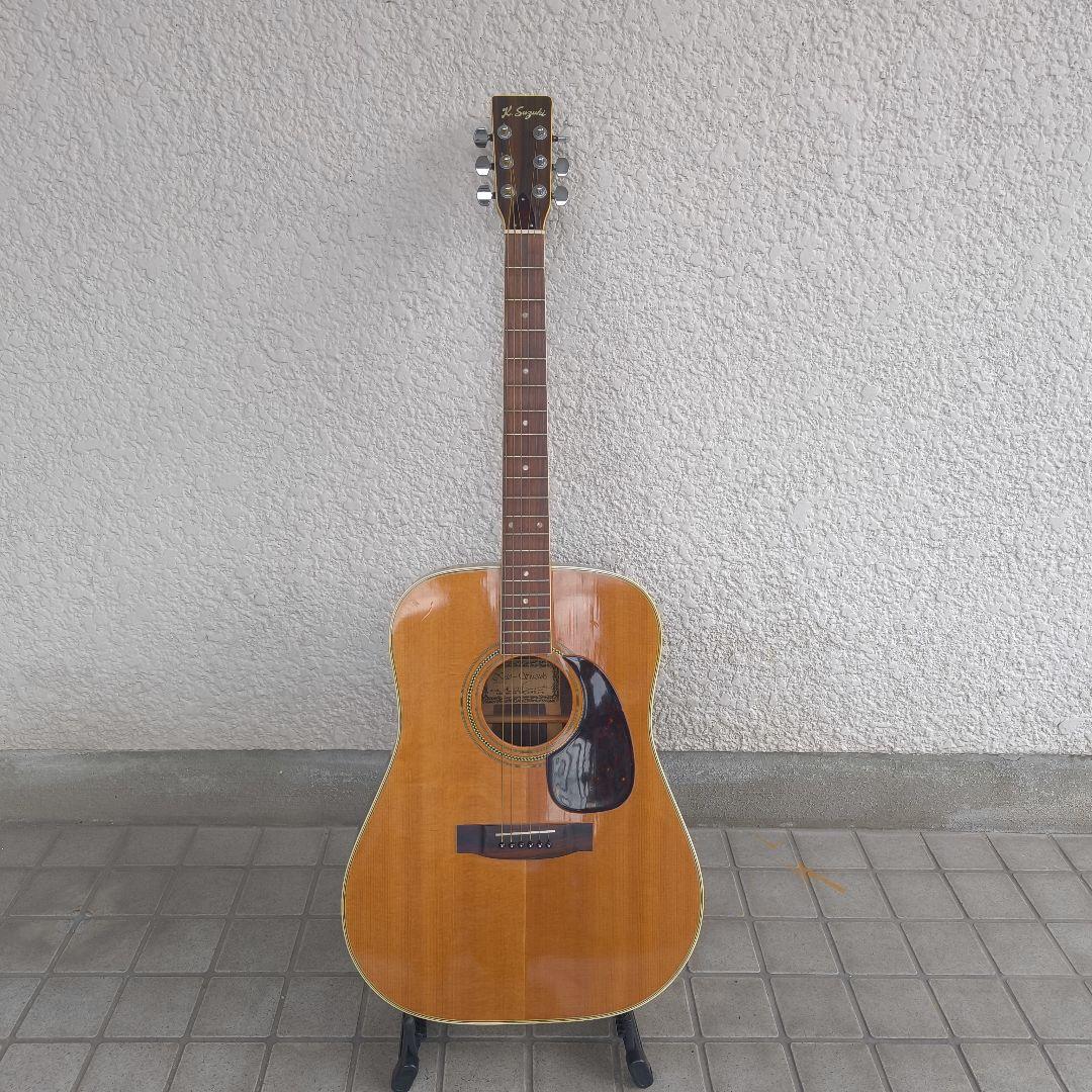 値下げ　ハカランダ材 ギター KISO SUZUKI W-400