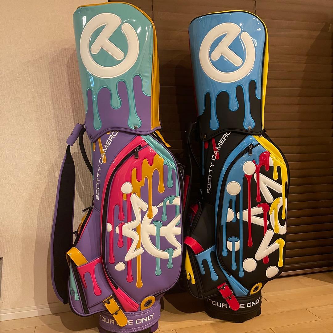 Titleist SCOTTY CAMERON キャメロン キャディバッグ 紫赤