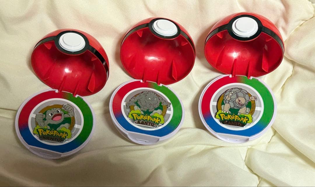 ポケパーク　カントー　限定　イシツブテ　ゴローン　ゴローニャ　コンプセット