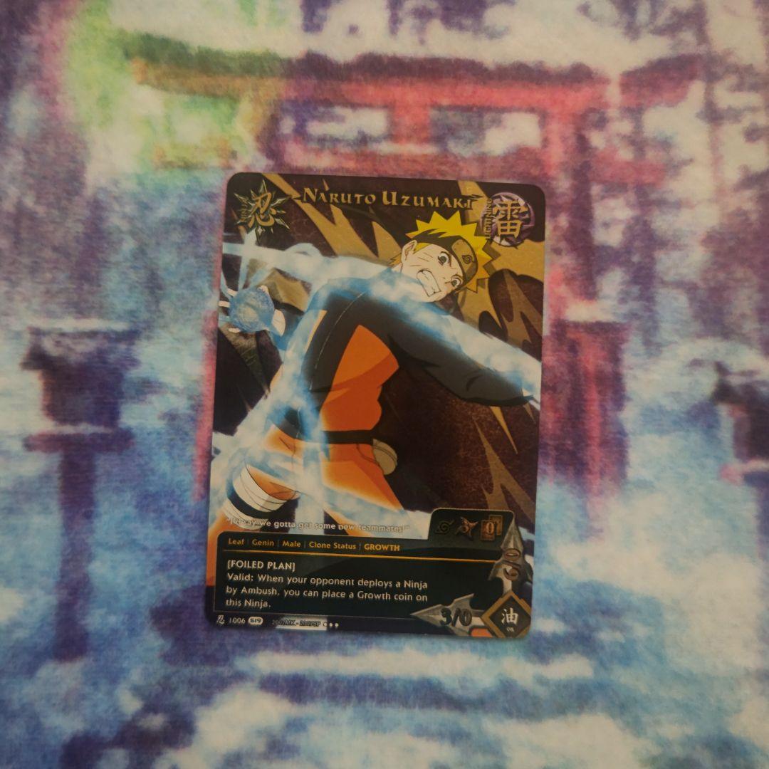 NARUTO ナルトカードゲーム CCG うずまきナルト SR Foil