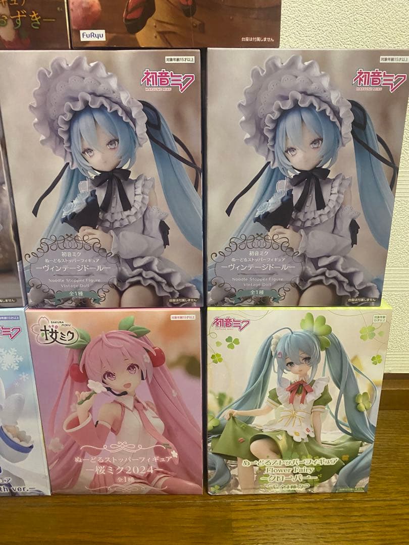 初音ミク・巡音ルカ ぬーどるストッパー フィギュアセット