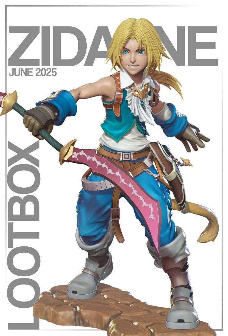 ジタン 未塗装未組立 フィギュア ガレージキット ファイナルファンタジーIX