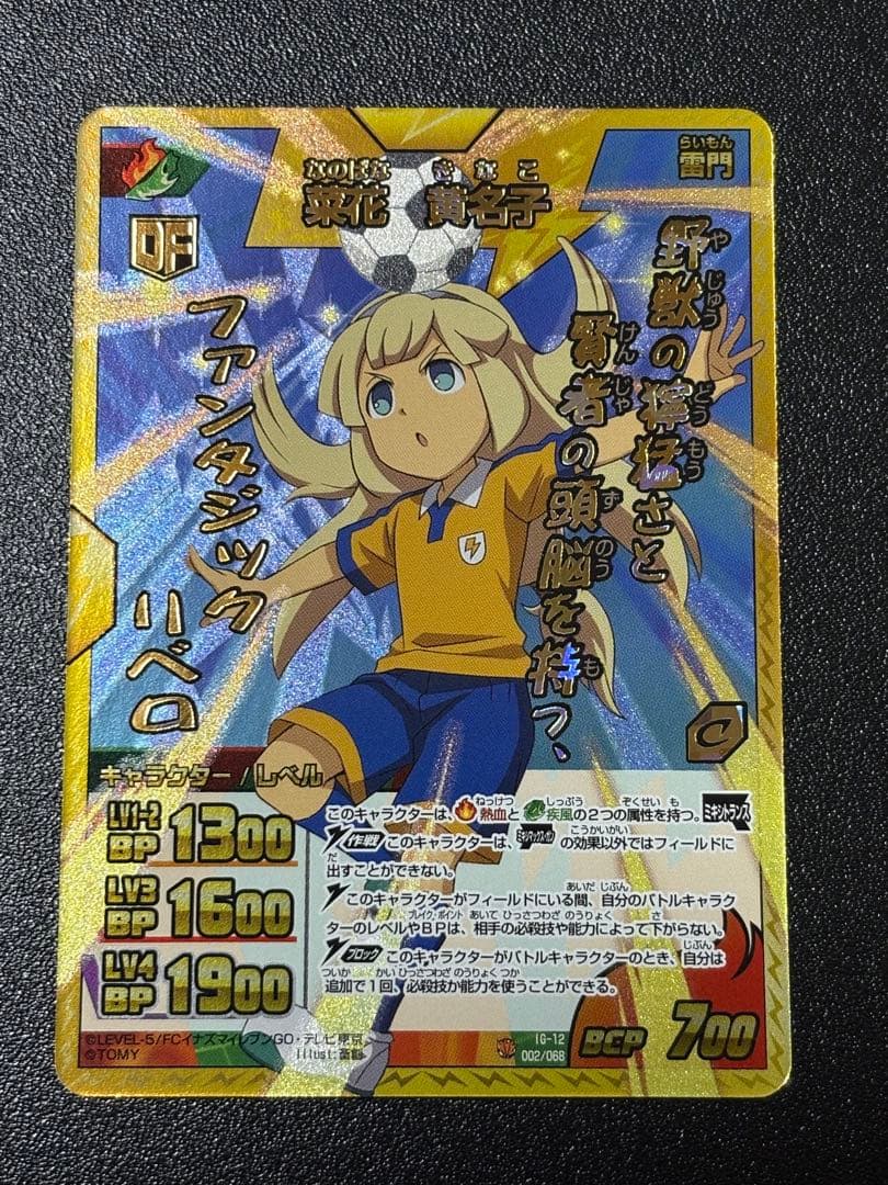 イナズマイレブンGO 菜花黄名子