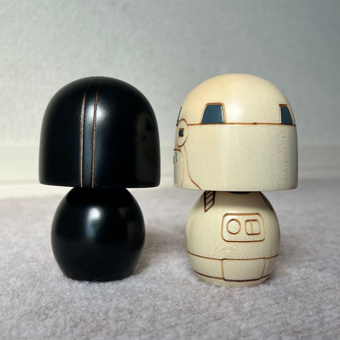 卯三郎こけし　スターウォーズ　ダースベーダー　ストームトリーパー