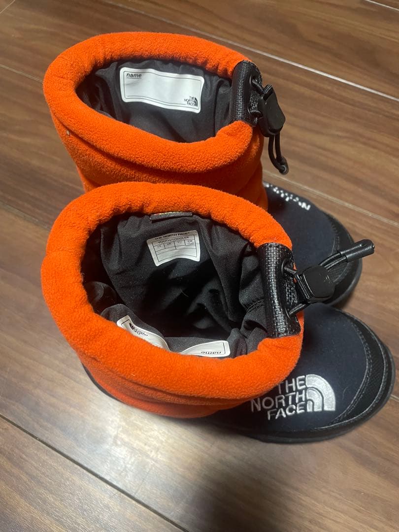 THE NORTH FACE スノーブーツ オレンジ/黒　20センチ