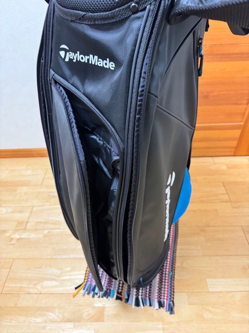 TaylorMade ゴルフキャディバッグ ブラック/ブルー
