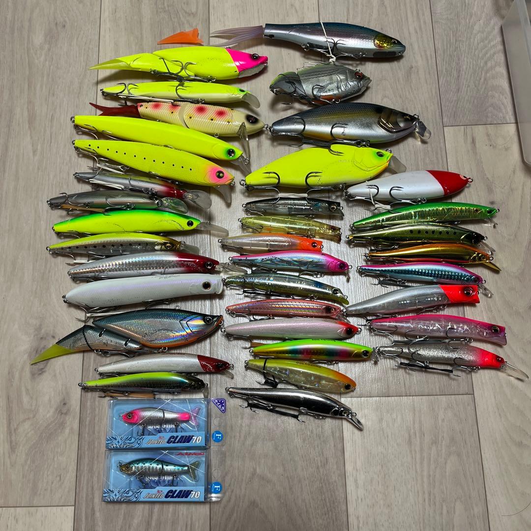 シーバスルアーまとめ売り　釣り引退 ルアー約40個