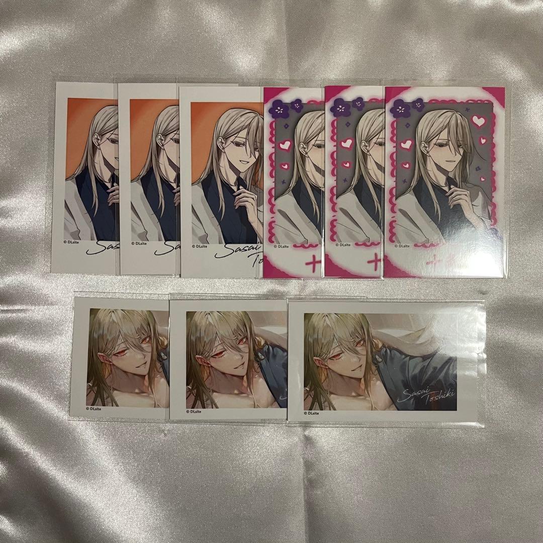 理性崩壊 淫魔教育 笹井十色 チェキ風カード 3セット
