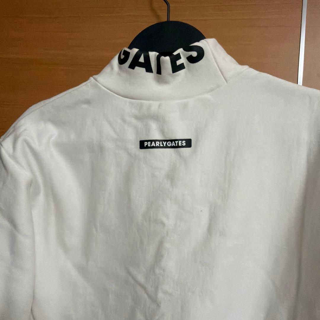 PEARLY GATES ハイネックセーター ホワイト