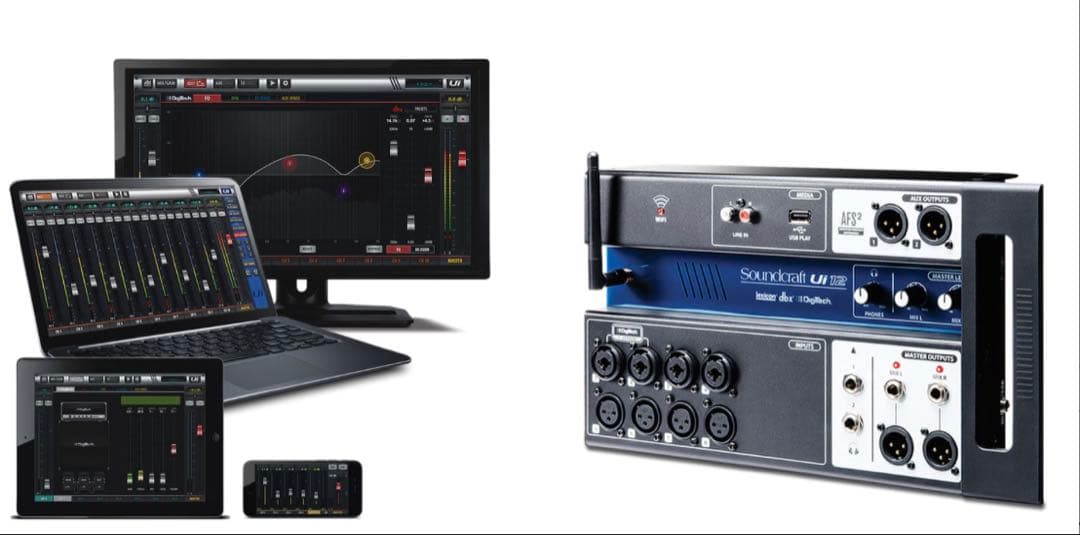 DTM・DAW Soundcraft Ui12 Wi-Fi 12ch