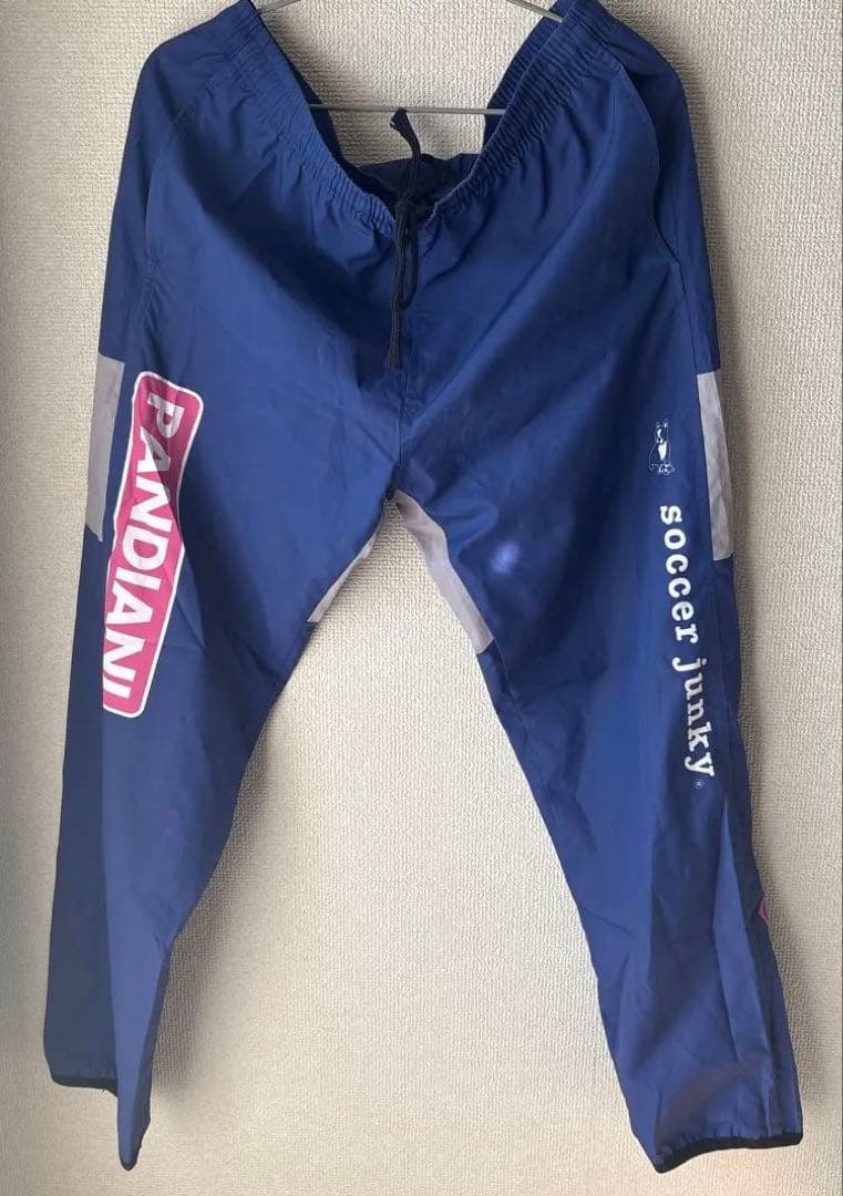 soccer junky ピステパンツ M ネイビー