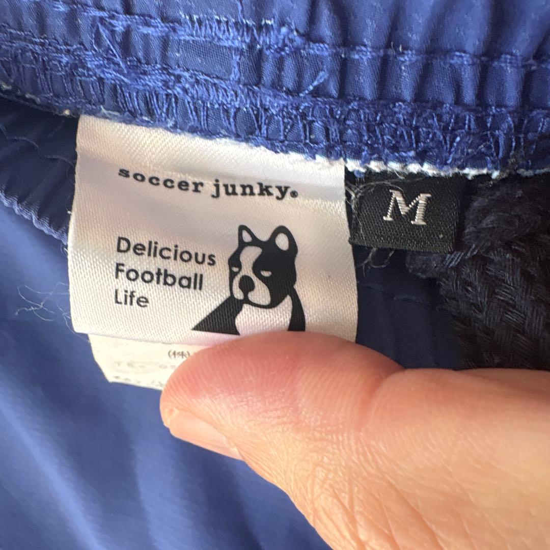 soccer junky ピステパンツ M ネイビー