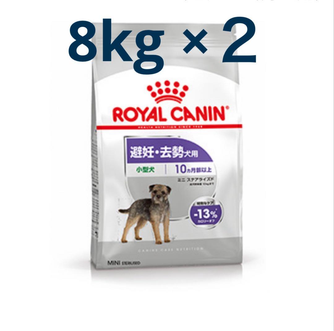  CANIN ミニステアライズド　避妊去勢犬用 8kg × 2