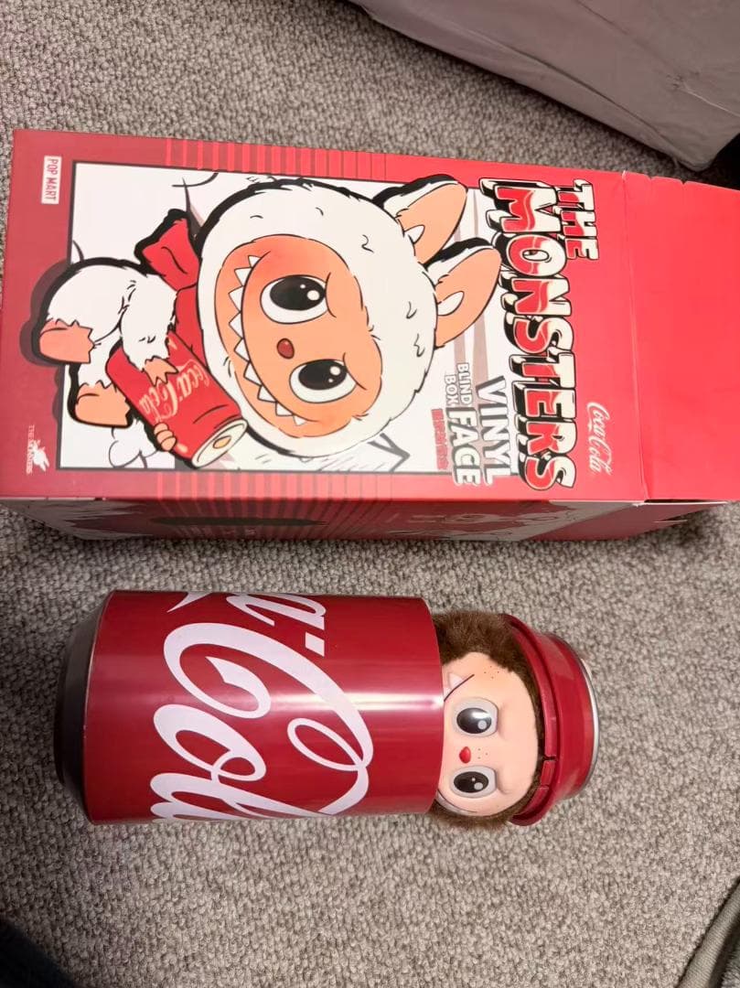 ラブブ　ぬいぐるみ　COCACOLA　シークレット