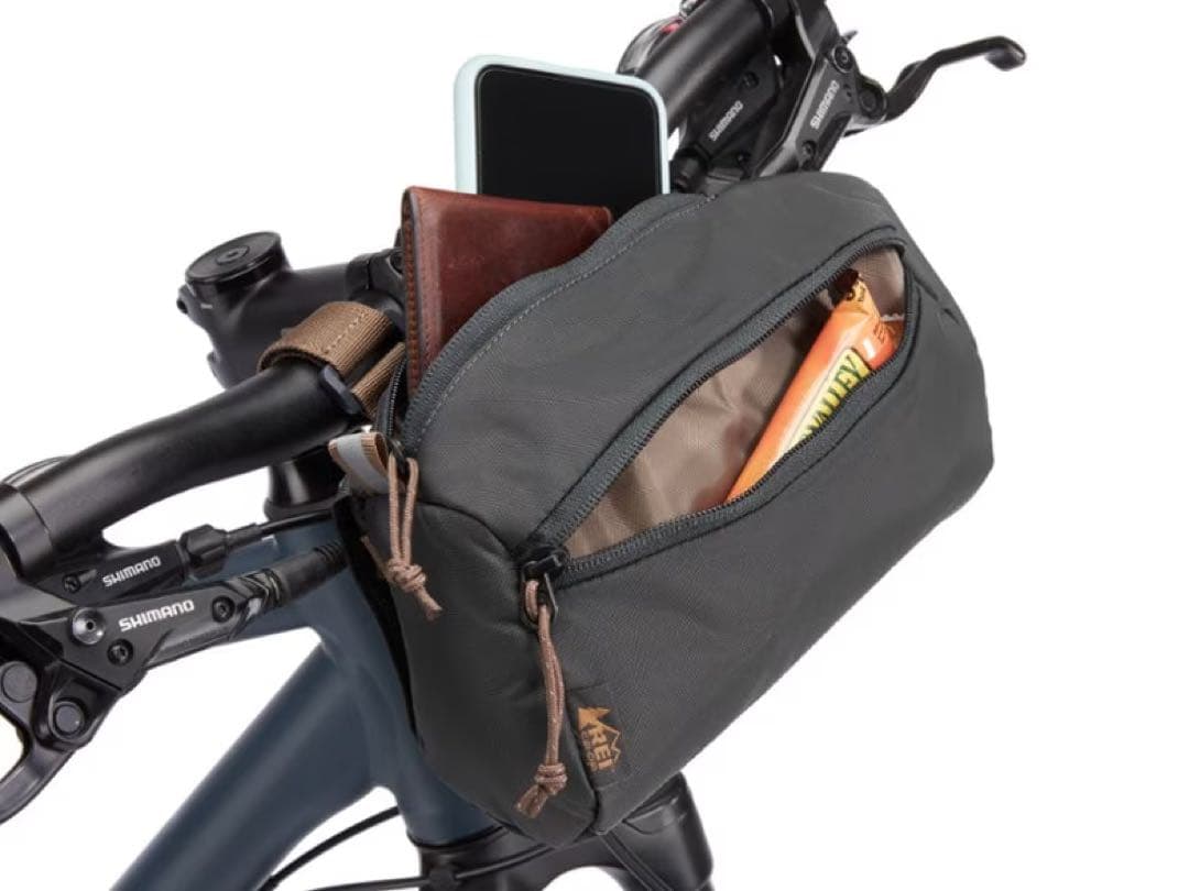 REI ハンドルバー バッグ 新品 アメリカ 購入