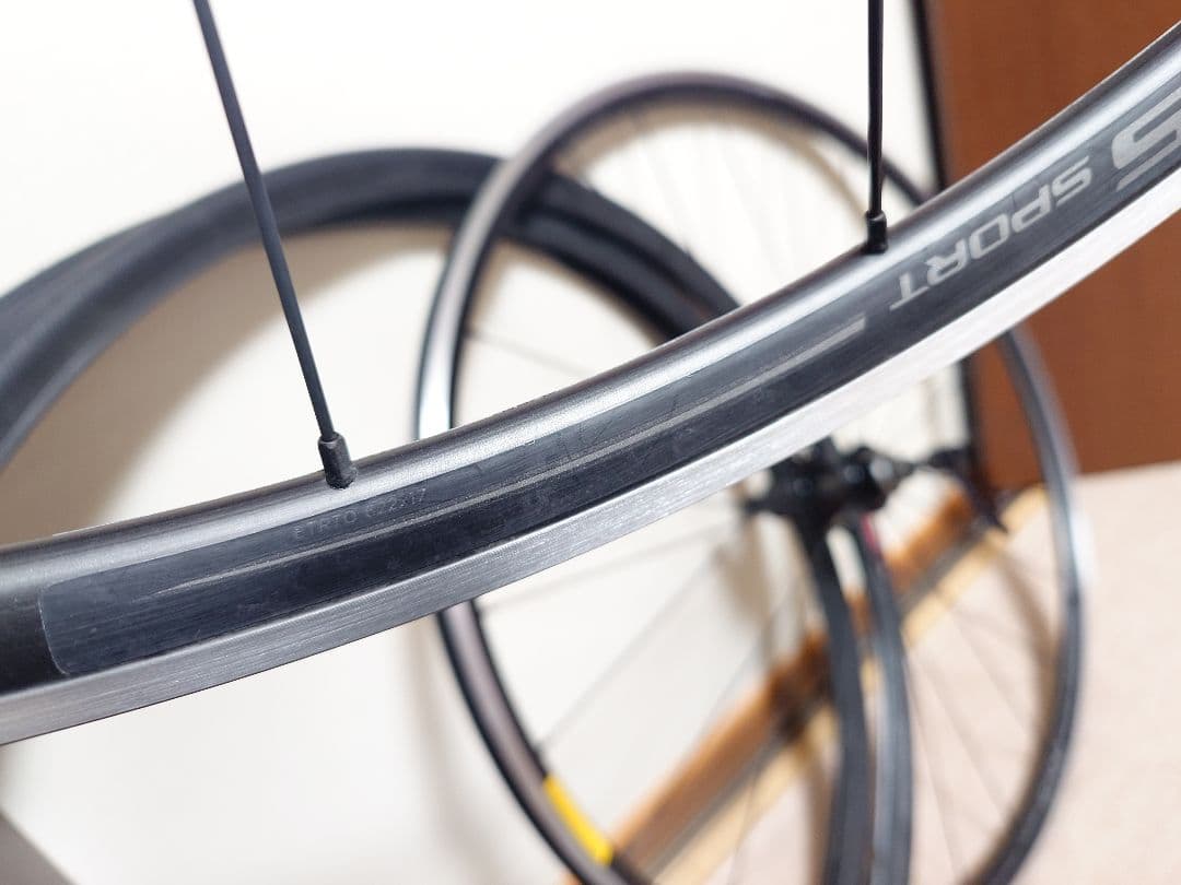 『AXIS SPORT』ホイール…700×25cタイヤ&チューブ付き×２本