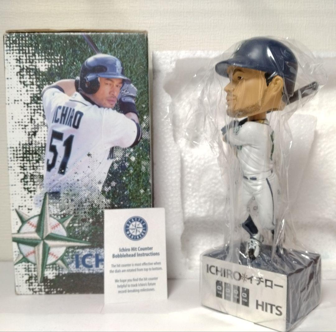 新品　2011 イチロー ヒットカウンターボブルヘッド　球場配布　マリナーズ