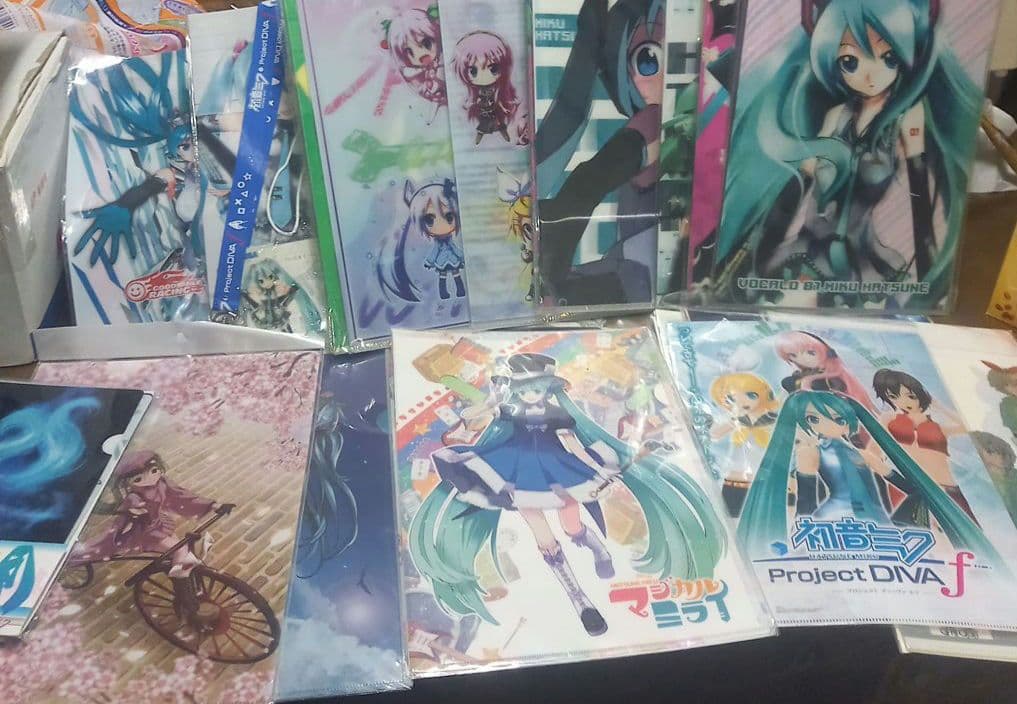 ☆おまけ付★☆初音ミク☆クリアファイル☆3D☆大量セット☆マジカルミライ♪