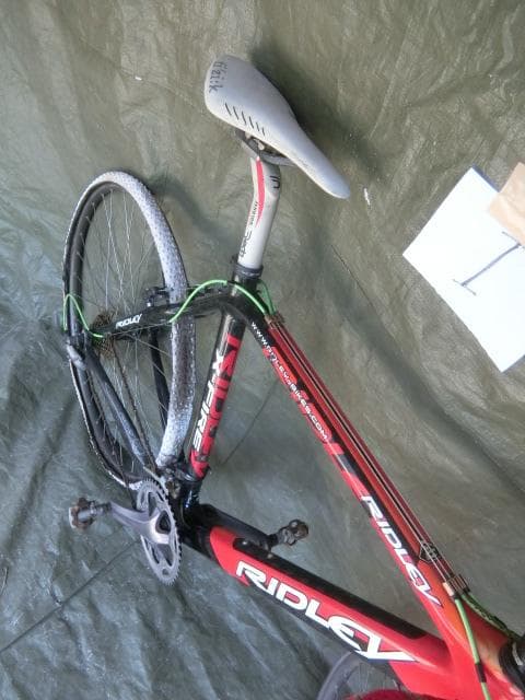 1：RIDLEY X-FIRE　部品取り用ジャンク　引取限定：埼玉県所沢市