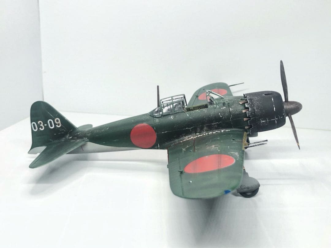 海賊プラモデル屋完成品】TAMIYA 1/48 零戦52型 完成品