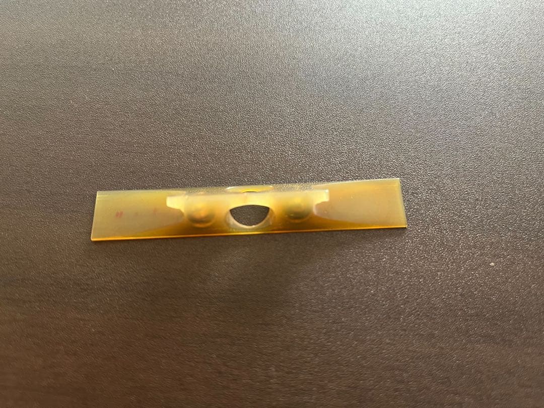 地唄用 三味線駒 水牛駒 (銀)