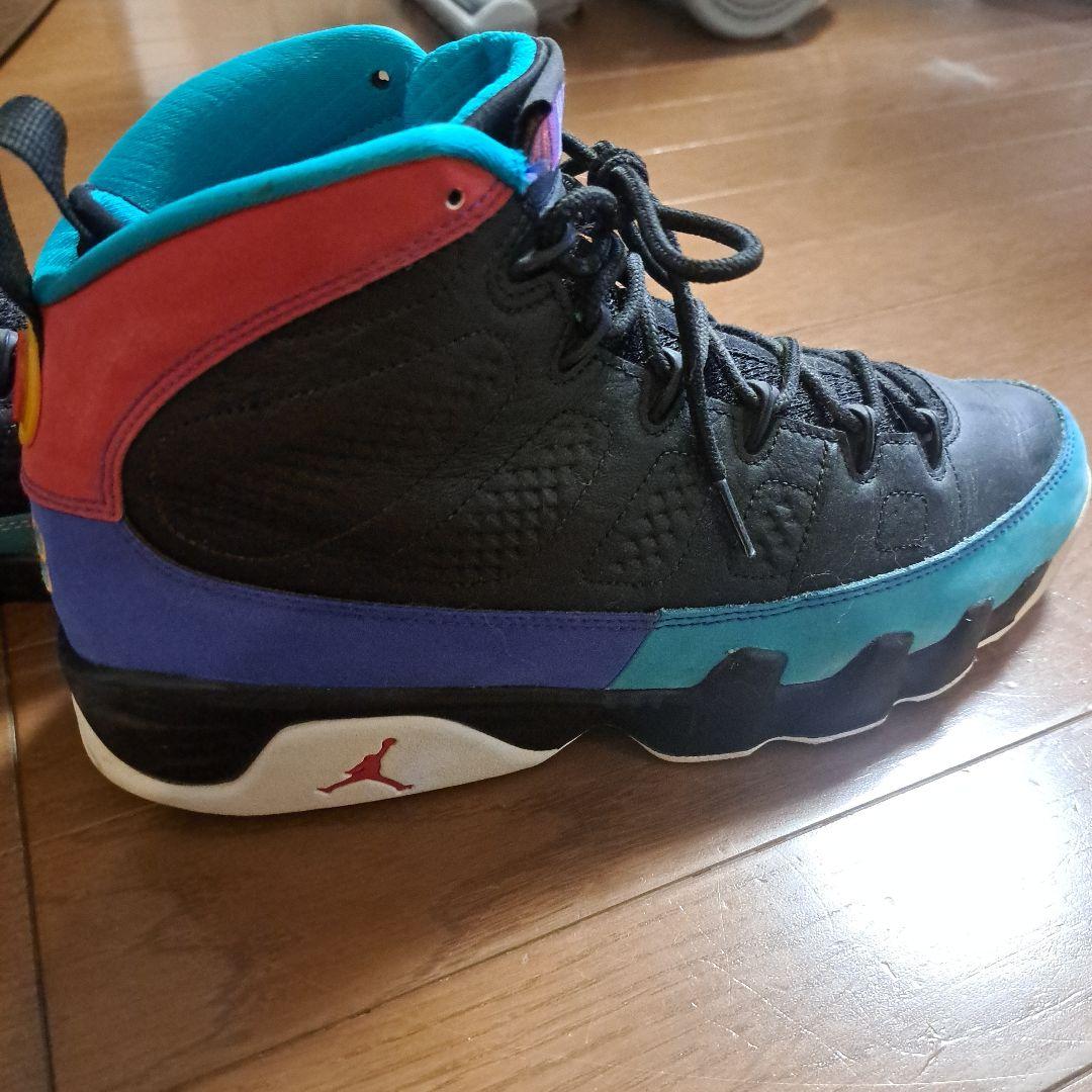 Air Jordan 9 ブラック/ブルー/レッド/イエロー