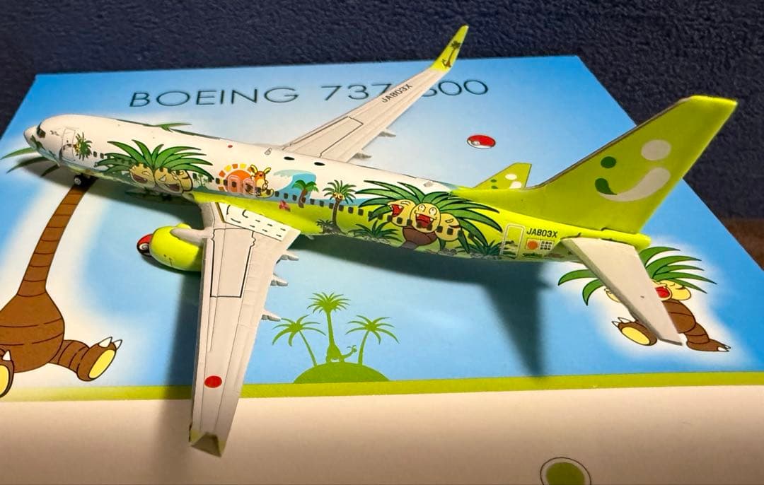 ソラシドエア B737-800 ナッシージェット 1/400 飛行機模型
