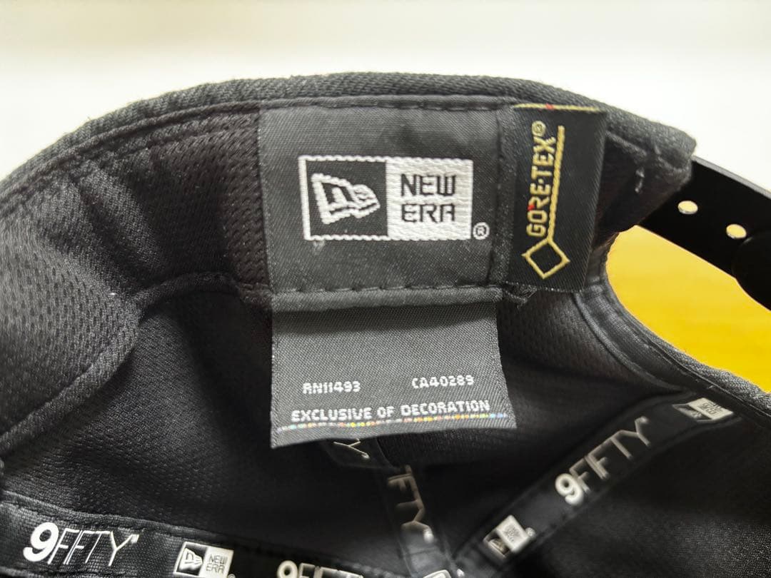 【DAIWA×NEW ERA】GORE-TEX キャップ ブラック